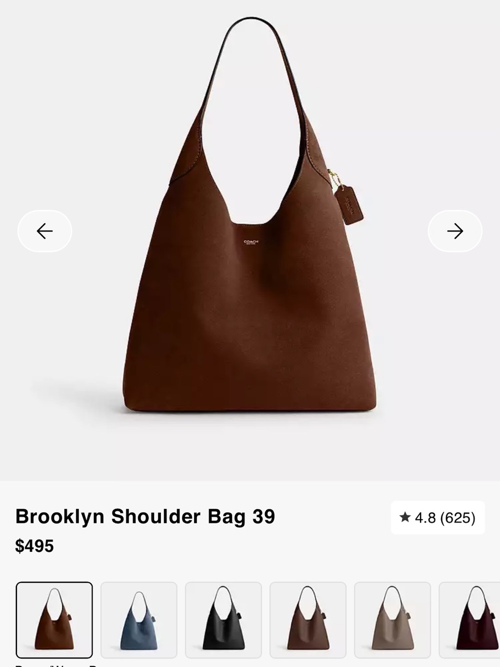 Coach Brooklyn Shoulder Bag 39